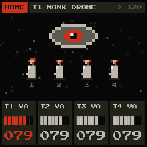GR!MM on the FM-1's screen